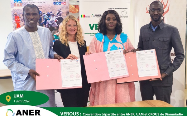 Projet VEROUS : L’UAM de Dakar et l’ANER s’unissent pour transformer les déchets en biogaz