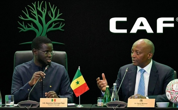 Diplomatie sportive: Bassirou Diomaye Faye reçoit Patrice Motsepe sur fond de crise CAF-Sénégal