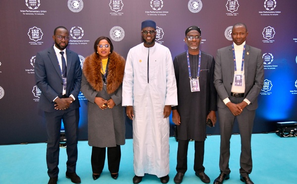 Assemblée de l’UIP : El Malick Ndiaye appelle à un sursaut mondial pour la paix et la justice