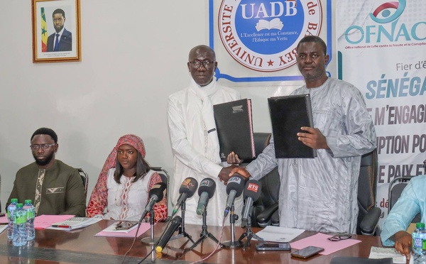 Gouvernance et Éthique : L’Université de Bambey et l’OFNAC scellent une alliance stratégique