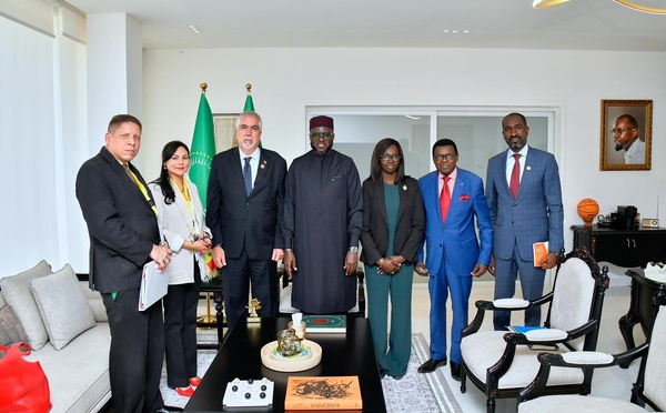 Coopération Sud-Sud : El Malick Ndiaye reçoit le Vice-ministre vénézuélien Yuri Pimentel