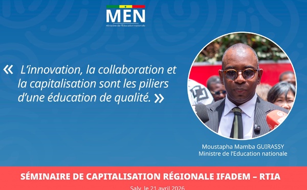 Éducation : Saly devient le carrefour de l’innovation pour la formation des enseignants en Afrique francophone