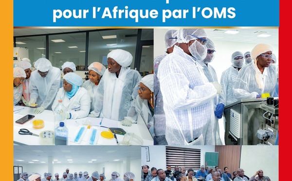 Santé : L’Institut Pasteur de Dakar désigné Centre régional de formation en bioproduction par l’OMS