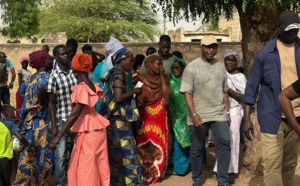 Barthélémy Dias dénonce un « malaise économique » lors de son passage à Bambey