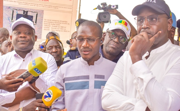 Touba: Le Ministre Cheikh Tidiane Dièye et l'ONAS sur le terrain pour préparer l'hivernage