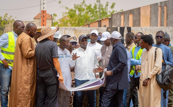 Touba et Diourbel : accélération des chantiers anti-inondations à l’approche de l’hivernage
