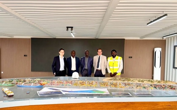 Infrastructure : Le Royaume-Uni salue l'avancée "impressionnante" des travaux du Port de Ndayane