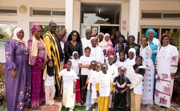 Solidarité : À l’hôpital Albert Royer, le Ministère de la Famille et la CAPE font bloc pour les enfants atteints de déficits immunitaires primitifs