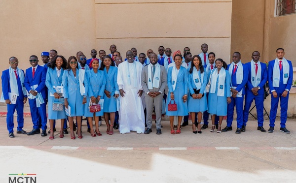 Médias: La 53e promotion du CESTI baptisée Mame Less Camara en présence du Ministre