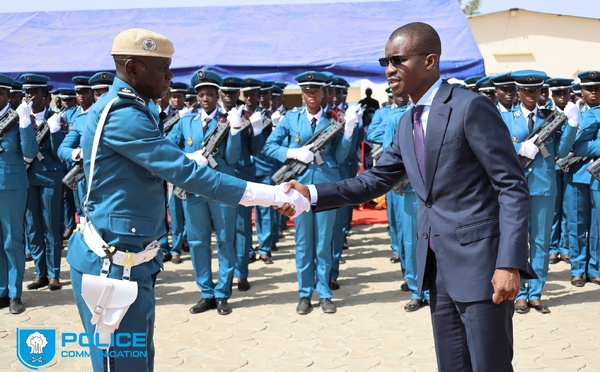 Police nationale : Sortie officielle de la 49e promotion forte de 2 494 nouveaux agents