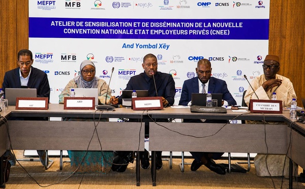 Économie &amp; Emploi : Promotion de l'emploi décent : L'Administration publique s'approprie la nouvelle Convention « And Yombal Xëy »
