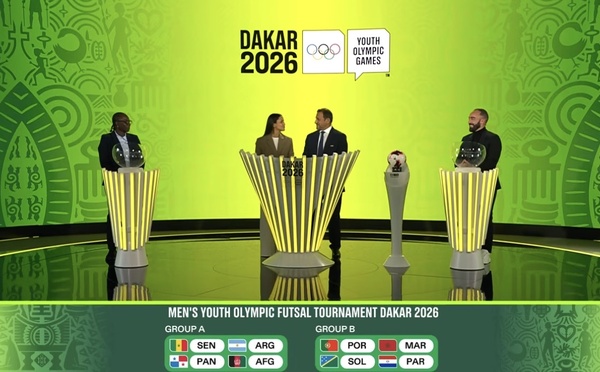 JOJ Dakar 2026 : La FIFA procède au tirage au sort du futsal et dévoile les adversaires du Sénégal
