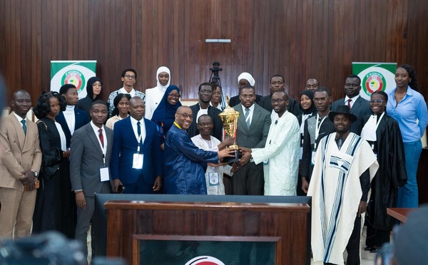 Excellence académique : L’UCAD triomphe au Concours de plaidoirie de la Cour de Justice de la CEDEAO à Dakar