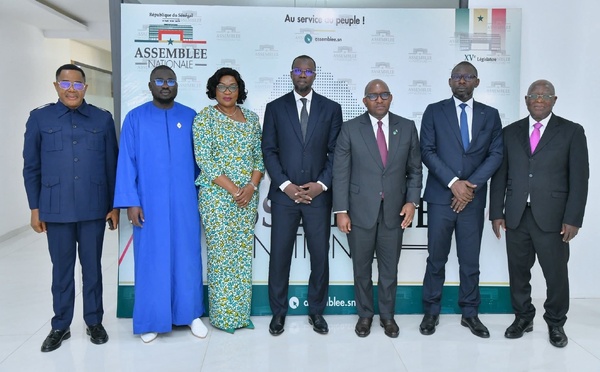 Diplomatie Parlementaire : Ousmane Sonko reçoit le Président de l’UPA, Jean-Michel Sama Lukonde Kyenge, et appelle à des réformes majeures