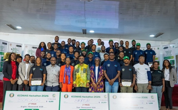 CEDEAO : le Hackathon régional de cybersécurité d'Accra sacre le Nigeria champion, le Bénin et le Togo sur le podium