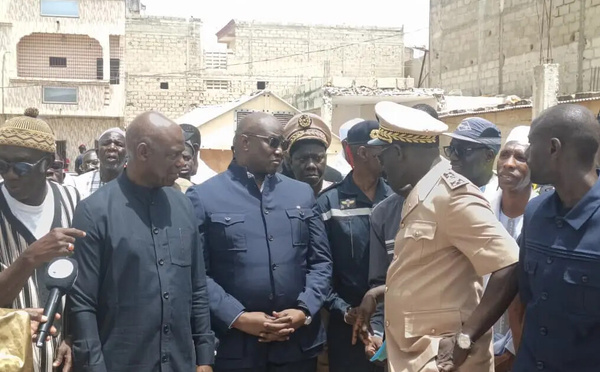 Drame à Saint-Louis: Le bilan de l’effondrement d’un immeuble à Pikine passe à 5 morts, Mouhamadou Makhtar Cissé sur les lieux