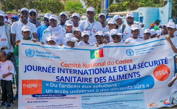 Dakar : une randonnée de sensibilisation lance les journées dédiées à la sécurité sanitaire des aliments