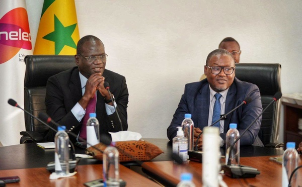 Énergie: le ministre Dr El Hadji Abdourahmane Diouf en visite de courtoisie à Senelec