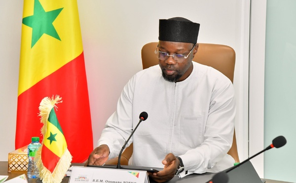 Débat d’orientation budgétaire: Ousmane Sonko annonce un agenda législatif chargé à l’Assemblée nationale