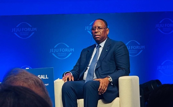 Jeju Forum 2026 : Macky Sall plaide pour un multilatéralisme rénové et une ONU renforcée