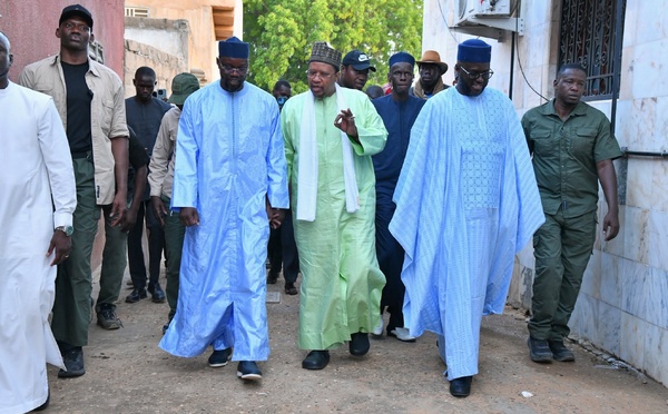Déplacement à Louga: Ousmane Sonko et El Malick Ndiaye au chevet de la communauté religieuse à Guet Ardo et Louga