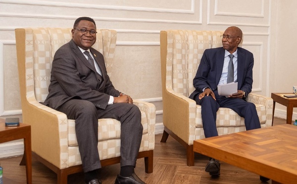 Diplomatie judiciaire : Cheikh Niang reçoit le Juge Blaise Tchikaya pour les 20 ans de la Cour africaine des droits de l'Homme