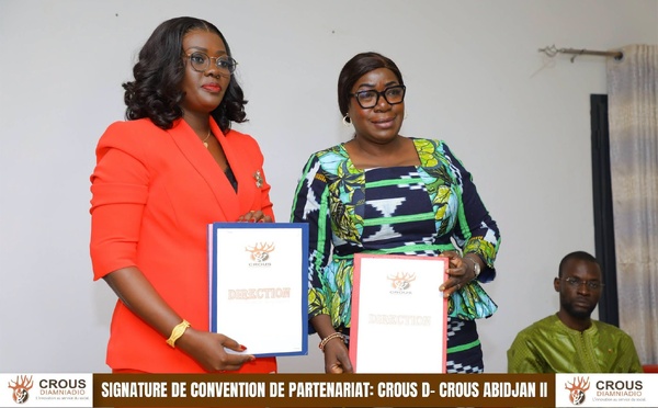 Coopération universitaire: Le CROUS de Diamniadio et le CROU Abidjan II signent une convention historique