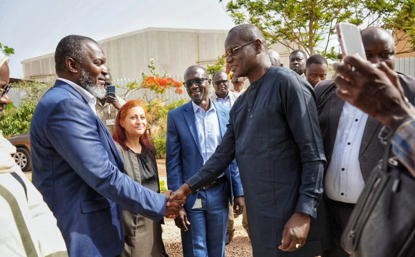 Souveraineté énergétique: Le ministre Abdourahmane Diouf inspecte les chantiers clés de la stratégie « Gas to Power » à Dakar