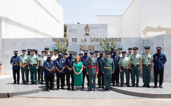 Coopération Sénégal - Espagne : La Gendarmerie nationale décore des personnels de la Guardia Civil