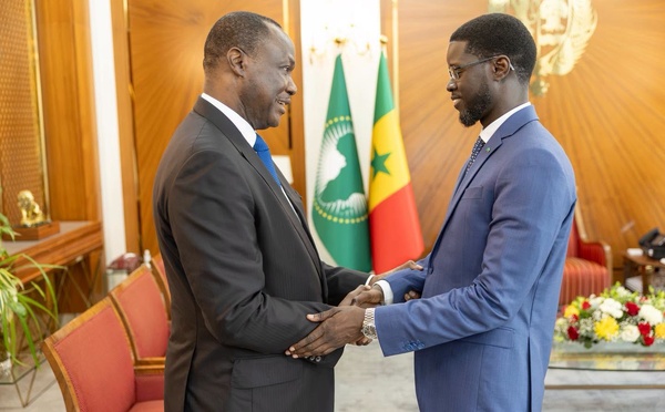 Bassirou Diomaye Faye reçoit le PDG de l’Africa Finance Corporation pour renforcer le partenariat avec le Sénégal