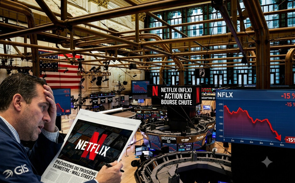 Netflix: les prévisions pour le troisième trimestre déçoivent Wall Street, l'action chute en bourse