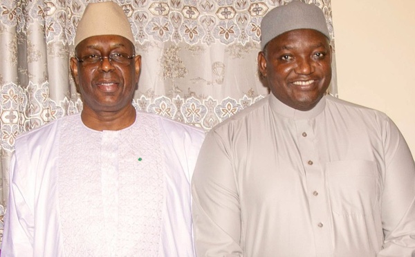 Diplomatie: En Gambie, le Président Adama Barrow apporte son soutien à la candidature de Macky Sall à l’ONU