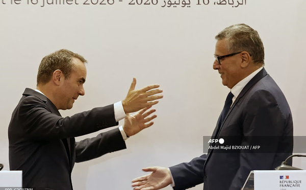 France - Maroc: à Rabat, Sébastien Lecornu et Aziz Akhannouch scellent la fin du froid diplomatique
