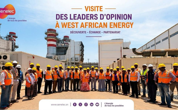 Rufisque: Des leaders d'opinion en visite à la centrale électrique de West African Energy à Cap des Biches