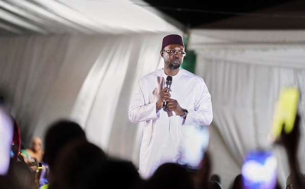 Ousmane SONKO en tournée : le leader de pastef rejette tout report des élections territoriales de janvier 2027