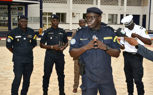 Grand Magal de Touba 2026 : Le Commissaire Ndiarra Sène supervise le dispositif sécuritaire de la Police nationale