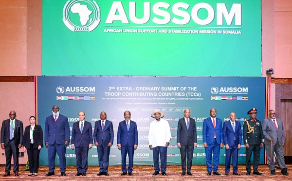 Sommet de Kampala sur l'AUSSOM : Mahmoud Ali Youssouf salue l'engagement de l'Ouganda et des pays contributeurs pour la paix en Somalie