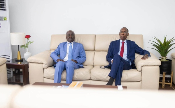 Diplomatie / Sénégal-Mauritanie : Le ministre Mohamed Salem Ould Merzoug reçu à Dakar par le Président Bassirou Diomaye Faye