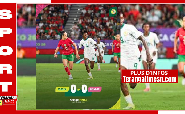 CAN Féminine 2026 : Le Sénégal tenu en échec par le Maroc et éliminé