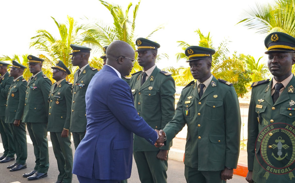 Visite de prise de contact du ministre des Forces armées à l'État-major de l'Armée de Terre
