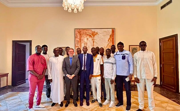 Coopération Italie-Sénégal : L’ambassadeur Michele Tommasi accueille les douze premiers travailleurs du projet « Nuovi Destini – Nuovi Orizzonti »