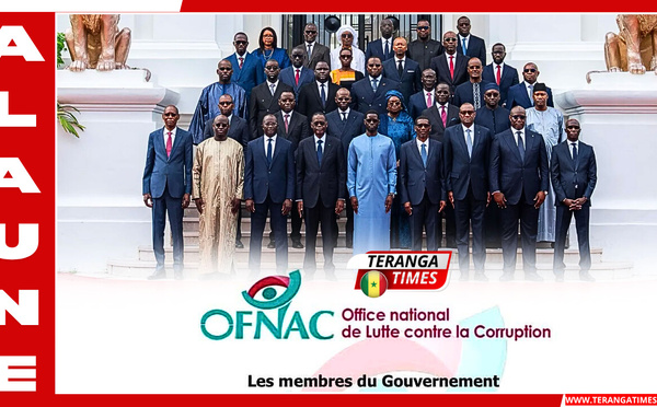 OFNAC : La liste provisoire des membres du gouvernement ayant validé leur déclaration de patrimoine