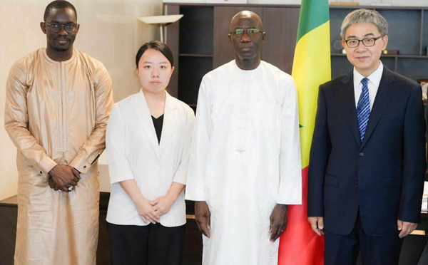 Sénégal - Chine : Le ministre Me Moussa Sarr et l'ambassadeur Li Zhigang renforcent l'partenariat judiciaire