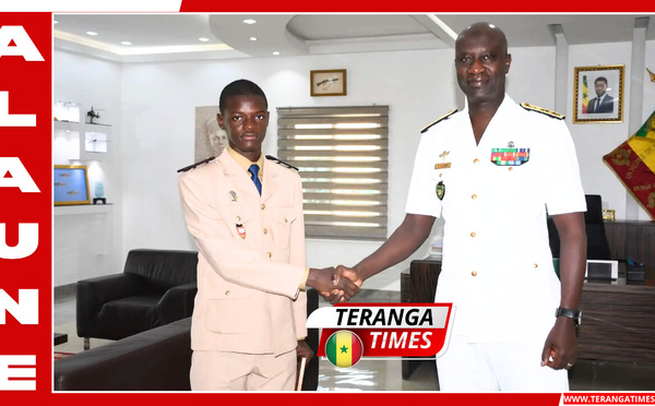 Le CEMGA Oumar Wade reçoit Ameth Babou, meilleur élève du Concours général 2026