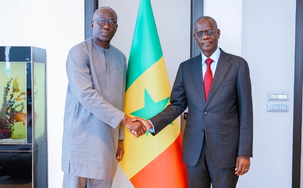 Le Premier ministre Ahmadou Al Aminou Lô reçoit le procureur adjoint de la CPI