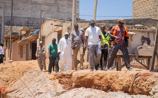 Lutte contre les inondations à Yeumbeul : Le ministre Cheikh Tidiane Dièye prône la mobilisation communautaire et la préservation des ouvrages