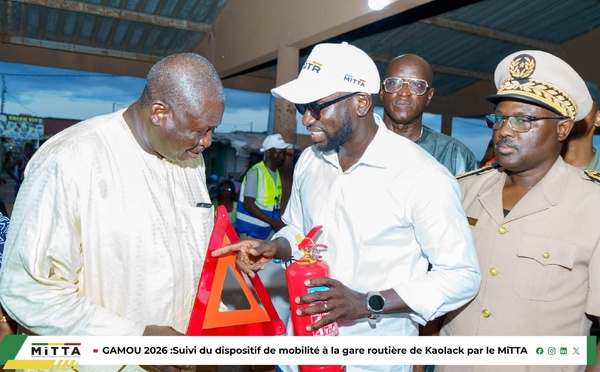 Gamou 2026 à Kaolack: le ministre, Abdoul Ahad Ndiaye renforce le dispositif de transport