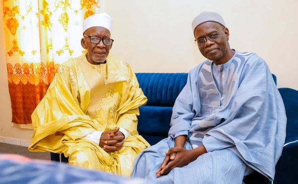 Gamou 2026 à Kaolack : Le Premier ministre Ahmadou Al Aminou Lo reçu par le Khalife général de Médina Baye et les cités religieuses