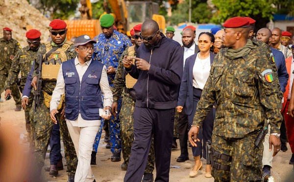 Guinée: le Président Mamadi Doumbouya inspecte les grands chantiers de modernisation de Conakry