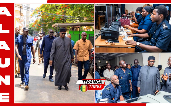 Le ministre de l’Intérieur Mouhamadou Makhtar Cissé en visite de travail à la Direction de l’Autonomisation du Fichier